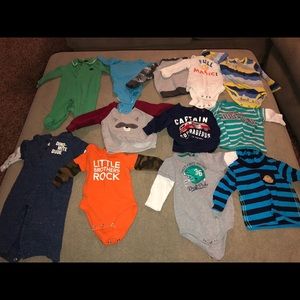 Long sleeve onesies and outfits